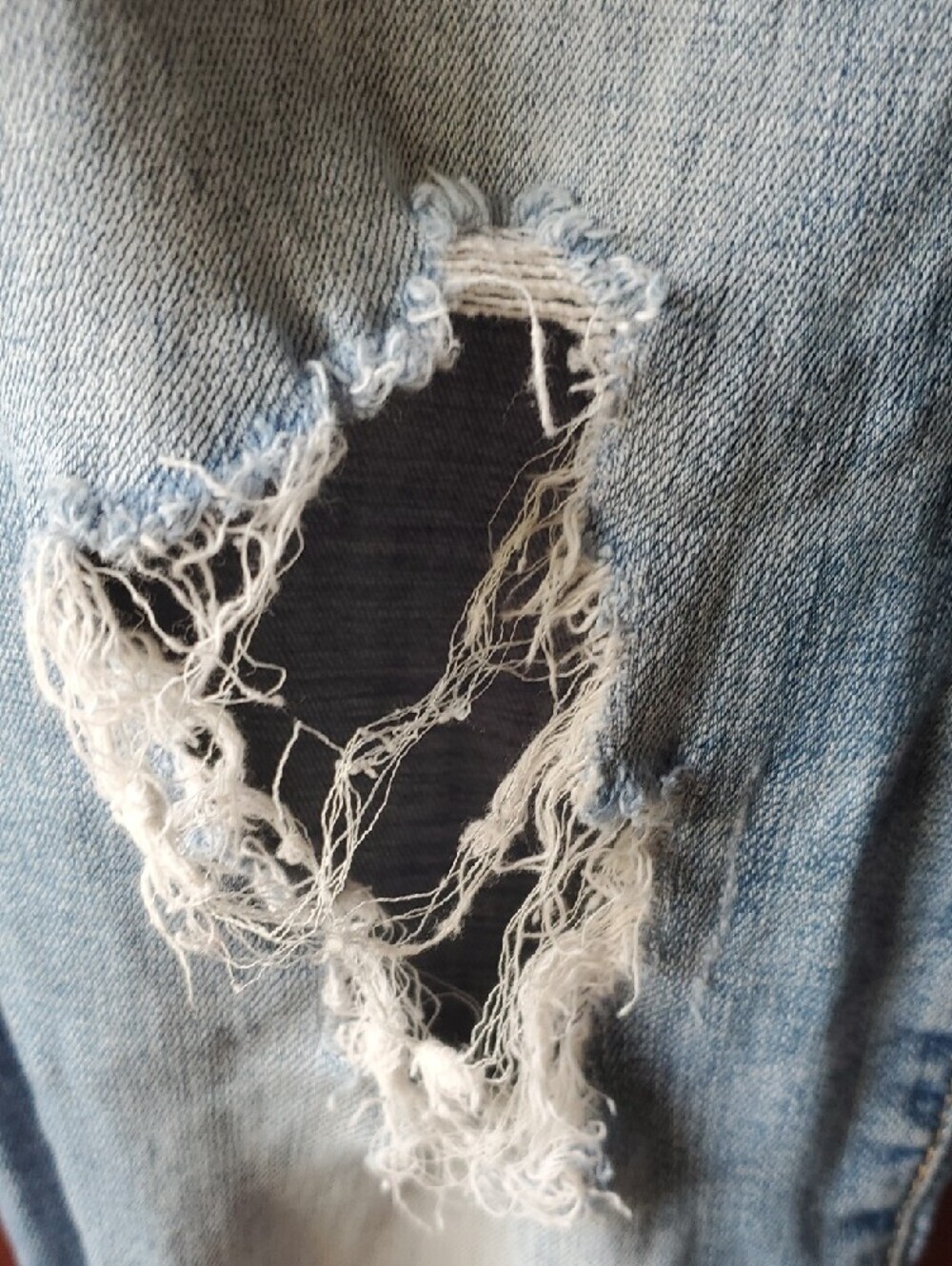 KanCan Light Blue Ripped Skinny Jeans 7/27 - Picture 4 of 11